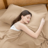 מצעי כותנה 4 חלקים מבית Cosybay למיטת יחיד (גודל Full)